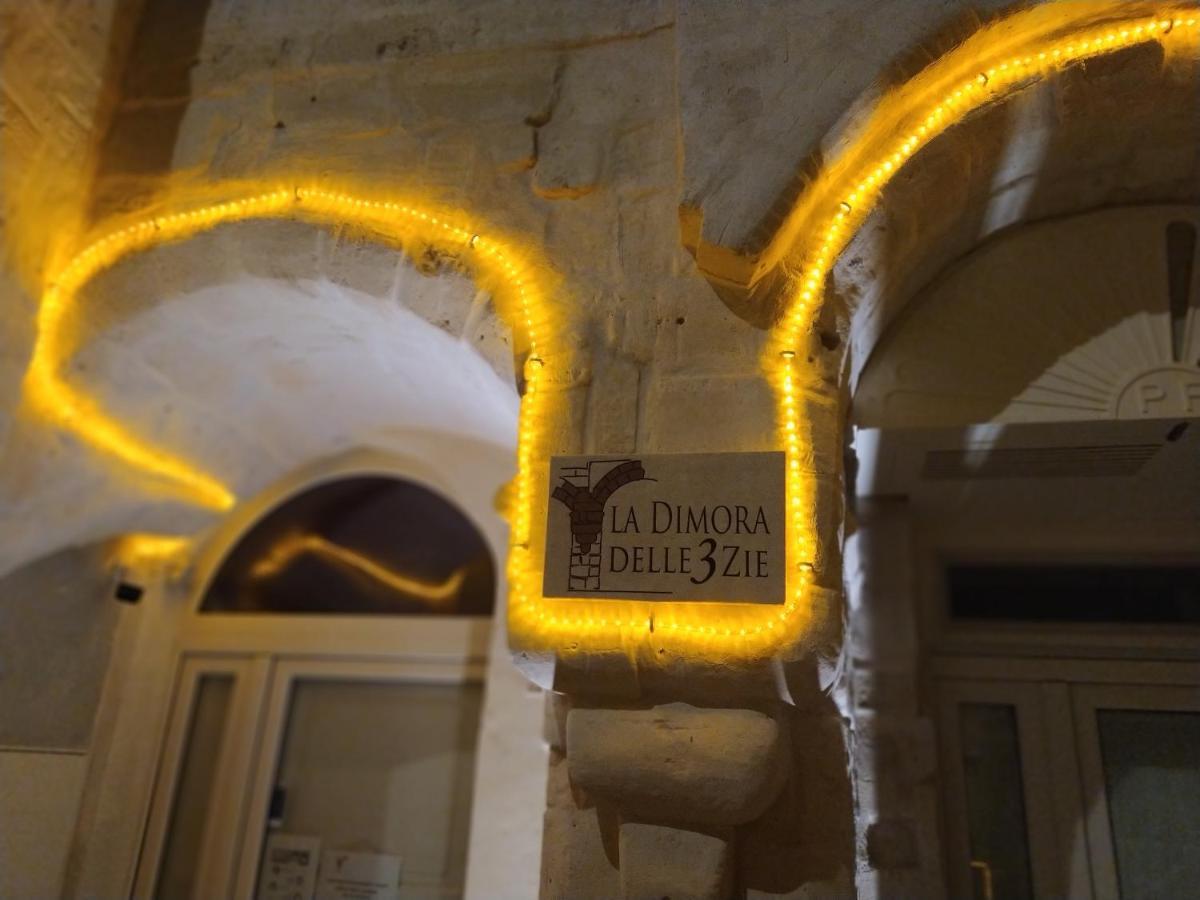 La Dimora Delle 3 Zie Hotel มาเตรา ภายนอก รูปภาพ